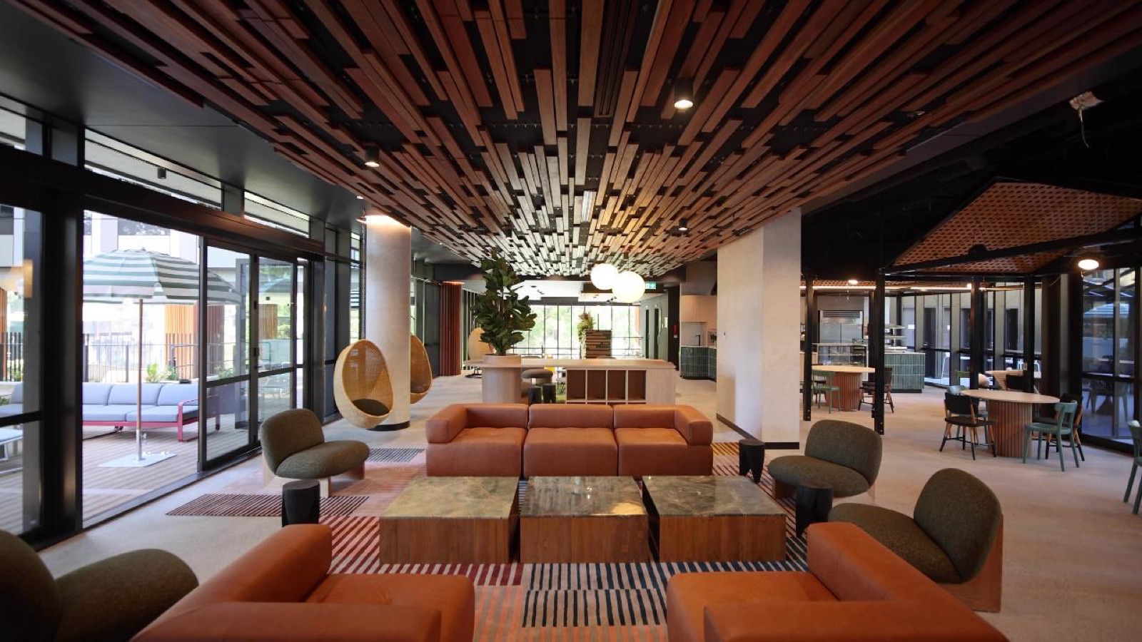 Residents' lounge at Lachlan Avenue